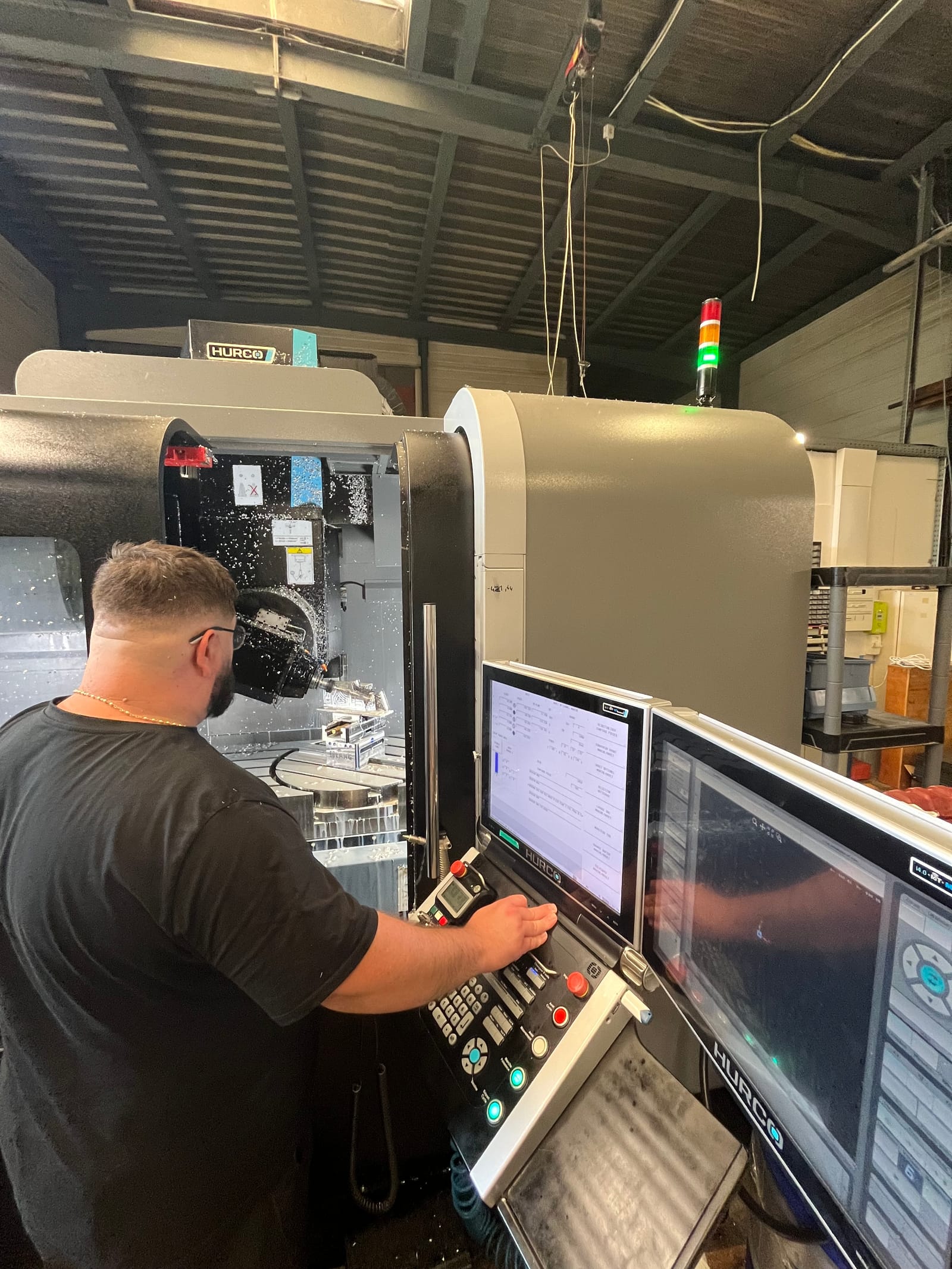 Usinage 5 axes d'une pièce aluminium chez DS2M