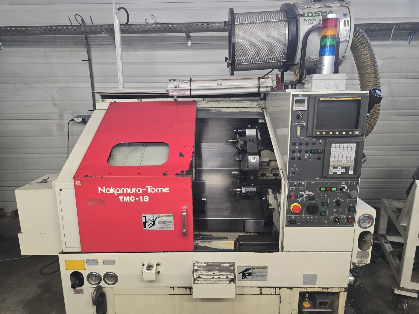 Tour CNC Nakamura-Tome TMC-18